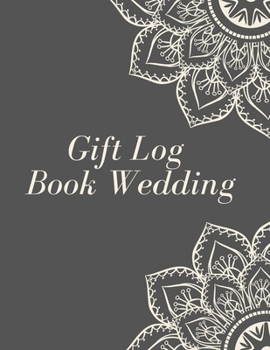 Paperback Gift Log Book Wedding: resent Receipt Log Book