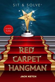 Paperback Sit & Solve(r) Red Carpet Hangman Book