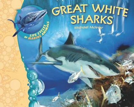 Library Binding Great White Sharks Book