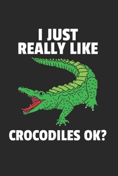Krokodil Alligator Notizbuch: Krokodil Alligator Notizbuch für Liebhaber / Notizheft / Notizblock A5 (6x9in) Dotted Notebook / Punkteraster / 120 gepunktete Seiten (German Edition)