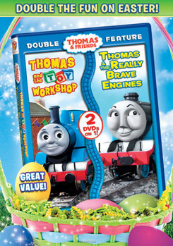 DVD Thomas & Friends: Toy Workshop / Really Brave Engines Book