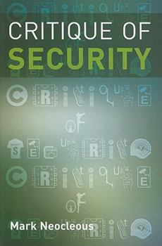 Paperback Critique of Security Book