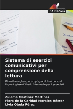 Paperback Sistema di esercizi comunicativi per comprensione della lettura [Italian] Book