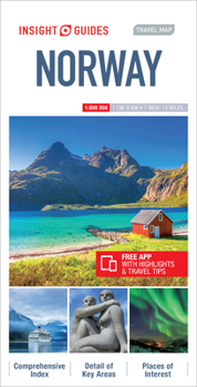 Map Insight Guides Travel Map Norway Book