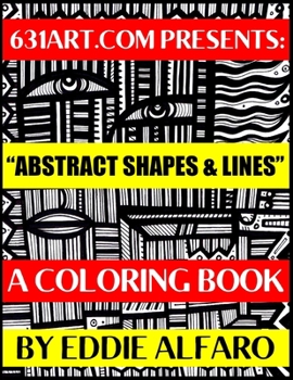Paperback Abstract Shapes & Lines: A Coloring Book
