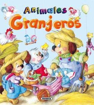 Hardcover Animales Granjeros [Spanish] Book