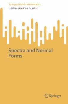 Paperback Spectra and Normal Forms Book