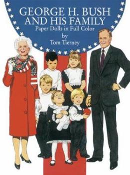 Paperback George H. Bush and His Family Paper Dolls Book