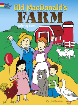 Paperback Old MacDonald's Farm Coloring Book