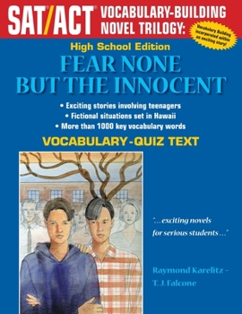 Paperback Fear None But The Innocent: High School Vocabulary-Quiz Text Book