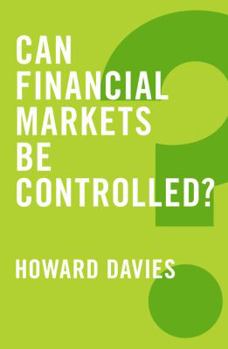 Hardcover Can Financial Markets Be Controlled? Book