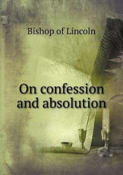 Paperback On confession and absolution Book