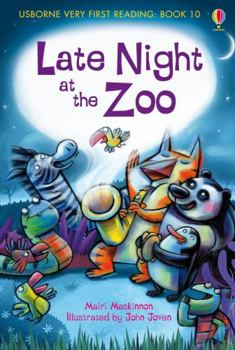 Hardcover Late Night at the Zoo. Written by Mairi MacKinnon Book
