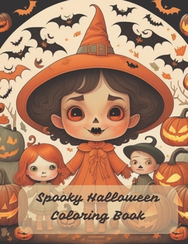 Paperback Spooky Halloween Coloring Book