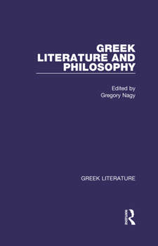Hardcover Greek Literature and Philosophy: Greek Literature Book