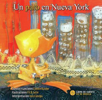 Hardcover Un Pato En Nueva York [With CD (Audio)] = A Duck in New York Book