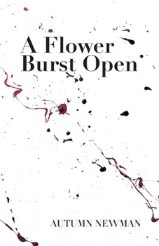 Paperback A Flower Burst Open Book