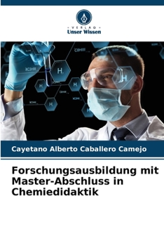 Paperback Forschungsausbildung mit Master-Abschluss in Chemiedidaktik [German] Book
