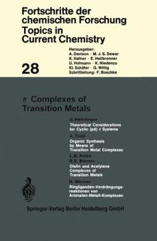 Paperback &#960; Complexes of Transition Metals Book