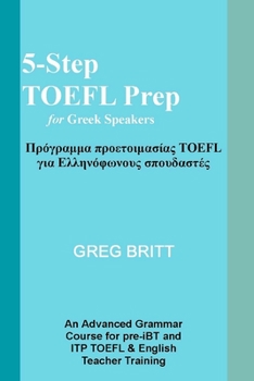Paperback 5-Step TOEFL Prep for Greek Speakers Book