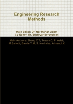Paperback Engineering Research Methods Book