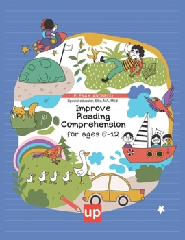 Paperback Improve Reading Comprehension for ages 6-12 Book
