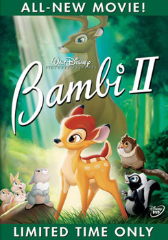 DVD Bambi II Book