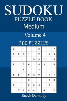 Paperback 300 Medium Sudoku Puzzle Book