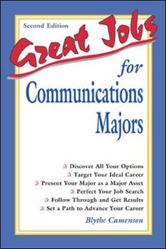 Paperback Great Jobs for Communications Majors Book