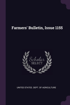 Paperback Farmers' Bulletin, Issue 1155 Book