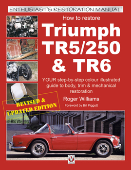 Paperback How to Restore Triumph Tr5, TR250 & TR6 Book