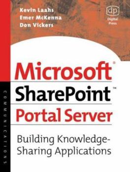 Paperback Microsoft Sharepoint Portal Server: Building Knowledge Sharing Applications Book