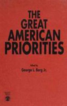 Hardcover The Great American Priorities Book