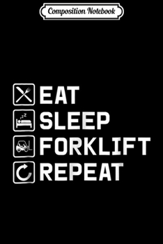 Composition Notebook: Forklift Driver I'm Not Yelling Journal/Notebook Blank Lined Ruled 6x9 100 Pages