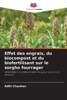 Paperback Effet des engrais, du biocompost et du biofertilisant sur le sorgho fourrager [French] Book