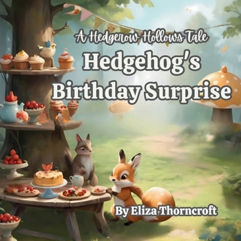 Paperback Hedgehog's Birthday Surprise [Large Print] Book