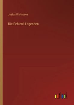 Paperback Die Pehlewî-Legenden [German] Book