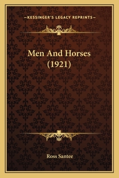 Paperback Men And Horses (1921) Book