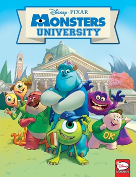 Library Binding Monsters University Book