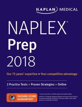 Paperback Naplex Prep 2018: 2 Practice Tests + Proven Strategies + Online Book