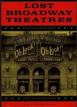 Paperback Lost Broadway Theatres Book