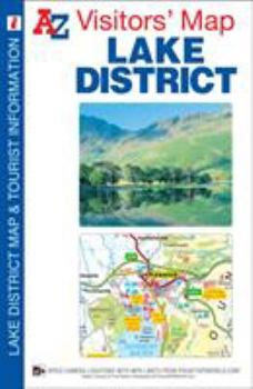 Map A-Z Lake District Visitors Map Book