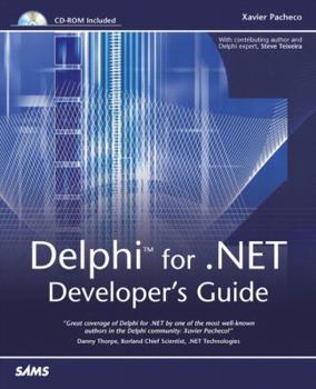 Paperback Delphi for .Net Developer's Guide Book