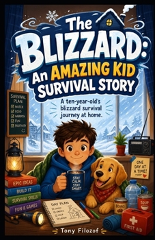 Paperback The Blizzard: An Amazing Kid Survival Story Book