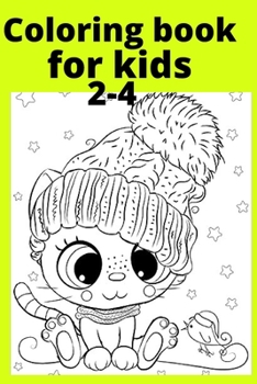 Paperback Coloring book for kids 2-4 Book