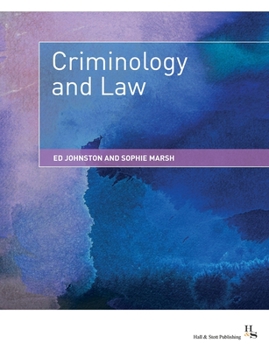 Paperback Criminology and Law Book