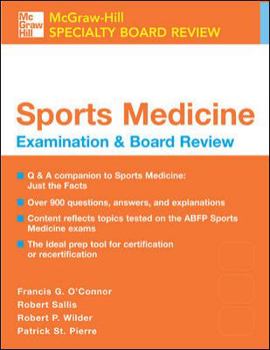 Paperback Sports Medicine: Examination & Board Review Book