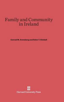 Hardcover Family and Community in Ireland: Second Edition Book