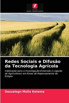 Paperback Redes Sociais e Difusão da Tecnologia Agrícola [Portuguese] Book