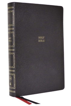 Leather Bound KJV Holy Bible: Paragraph-Style Large Print Thinline with 43,000 Cross References, Black Genuine Leather, Red Letter, Comfort Print: King James Versio Book